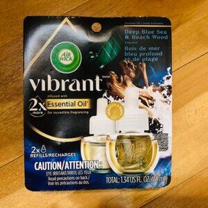 Air Wick Vibrant Scented Oil Refills - Deep Blue Sea & Beach Wood